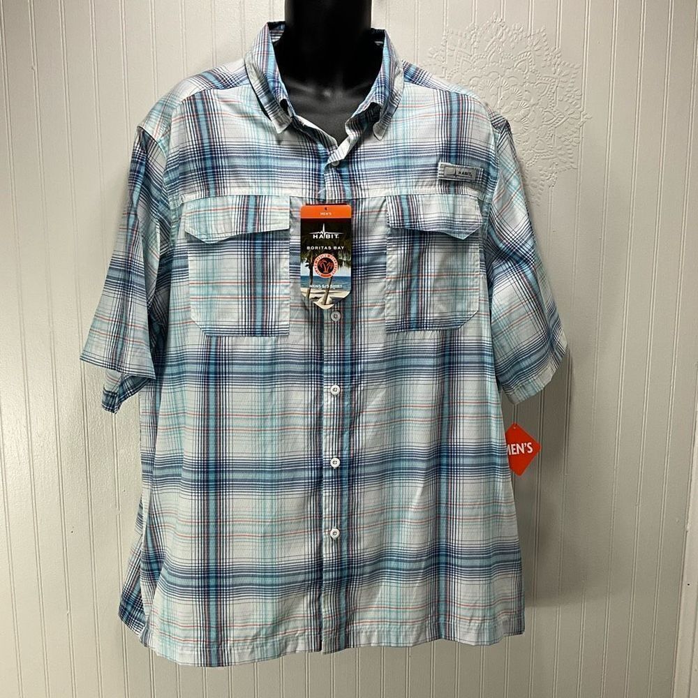 HABIT 30+ Solar Factor Fishing Shirt